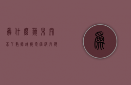 为什么苹果开不了数据连接电脑没反应怎么办  为什么苹果开不了数据连接电脑没反应怎么办呀