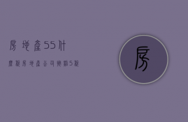 房地产5.5%什么税  房地产公司按照5%税率简易计算