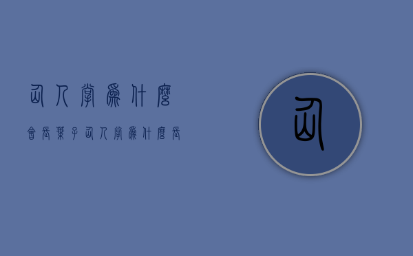 仙人掌为什么会长叶子  仙人掌为什么长着长着弯了