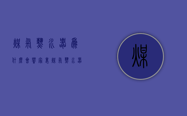 煤气热水器为什么会响  家里煤气热水器时不时发出响声,还有水流声