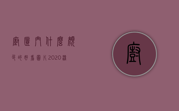 厨柜门什么颜色的好看图片2023（深色橱柜怎么设计 2023厨房装修）