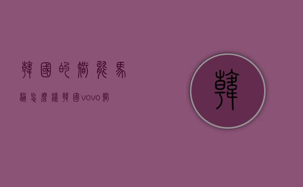 韩国的智能马桶怎么样  韩国vovo智能马桶官网