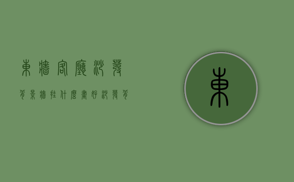 东墙客厅沙发背景墙挂什么画好（沙发背景墙挂什么画好）